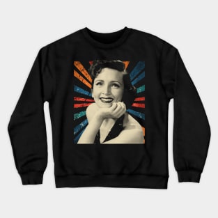 sketc vintage betty white 77 Crewneck Sweatshirt